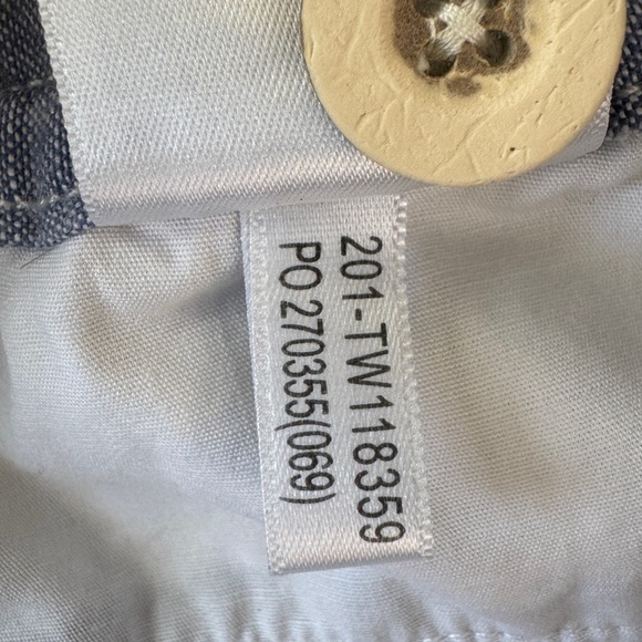 Tommy Bahama Palmbray Tapered Linen Pants, Light Blue, Size M - Picture 8 of 8